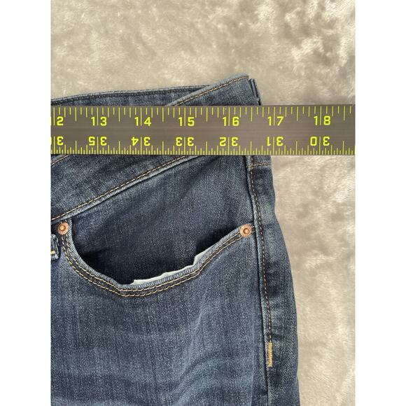 Signature Levi Strauss Blue Jeans Womens 32 x 34 Bootcut Mid-Rise Medium Wash - Picture 4 of 10